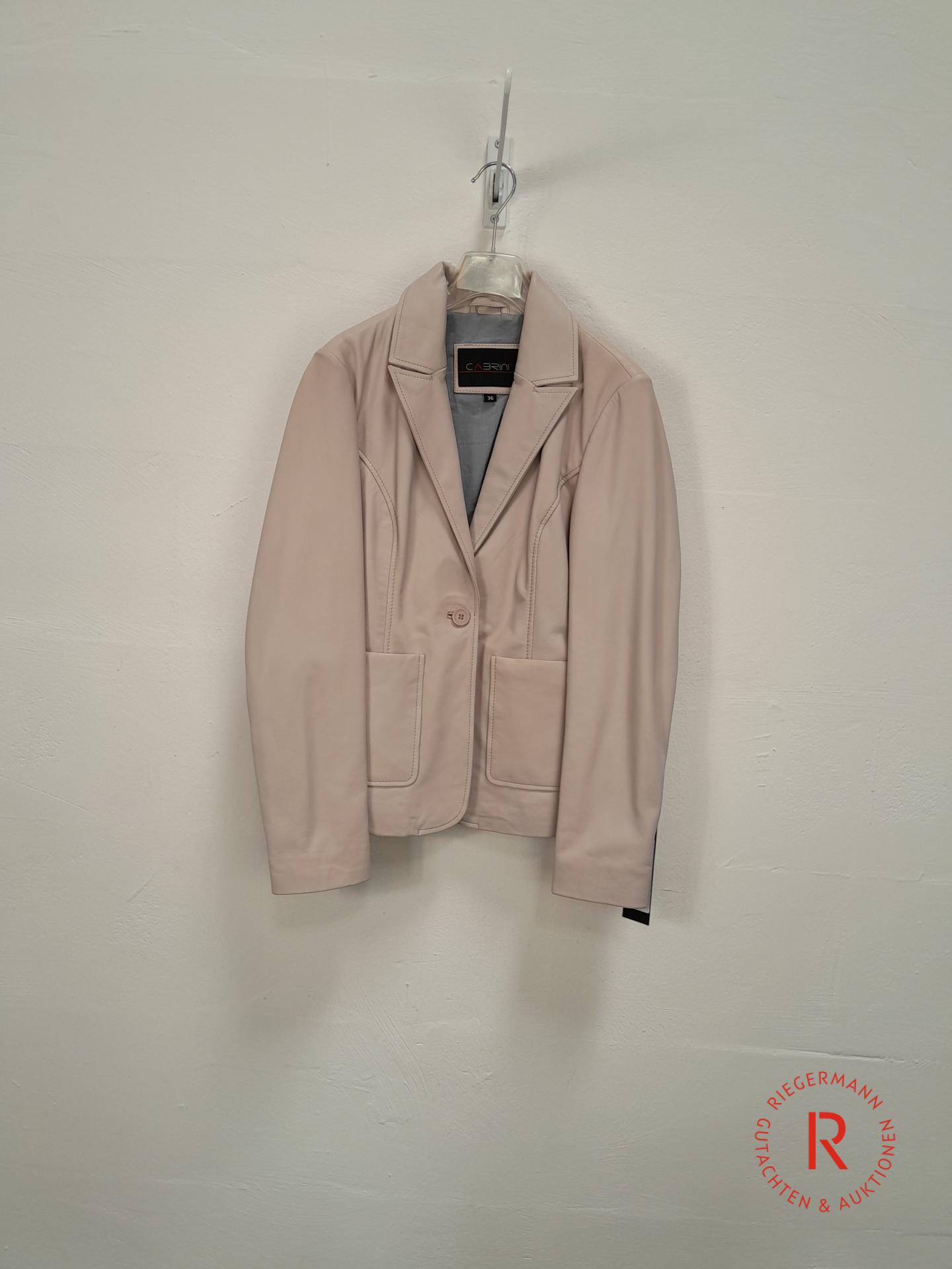 DAMEN LEDERJACKE GRÖSSE 36